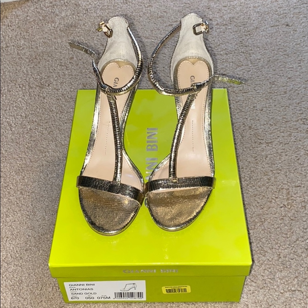 Gianni Bini Antonias in Sand Gold